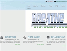 Tablet Screenshot of breatheeasyut.com